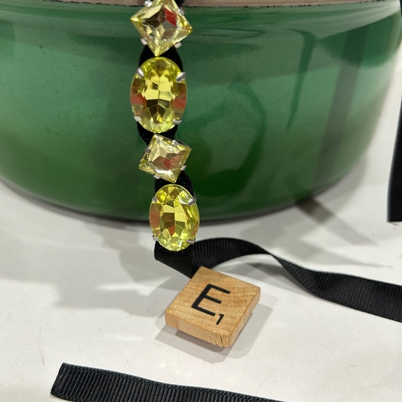 Lemon Lime Gemstone Choker - Picture 1 of 11